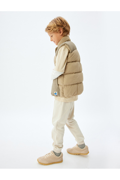 Koton Basic Jogger Eşofman Altı Beli Bağlamalı Şardonlu