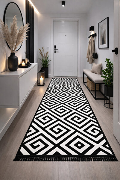 OEM Covor țesut, față-verso, dimensiune 100 x 200 cm H&H 113