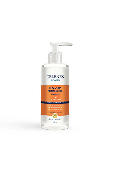 Celenes Sea Buckthorn Face Washing Gel Oil Mixed 250ml 1 Piece
