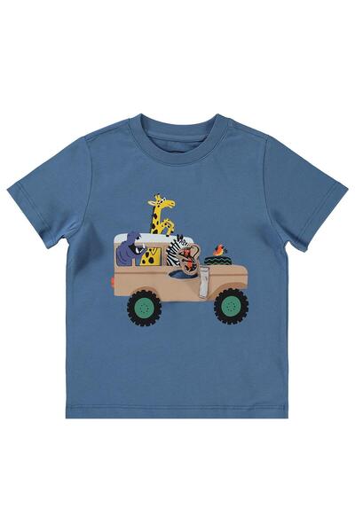 Civil Boys Tricou băiat 2-5 ani Indigo