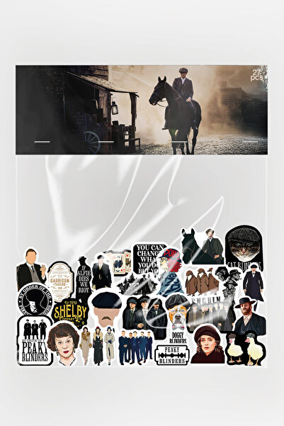 Baprile Peaky Blinders Sticker Paketi 27 Parça Kaliteli Su Geçirmez Laptop Te...
