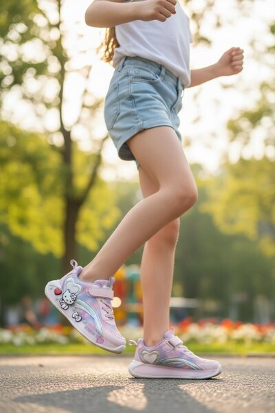 benitto kids Tomwins Girls Decorated Lightweight Comfortable Casual Sports Sh...