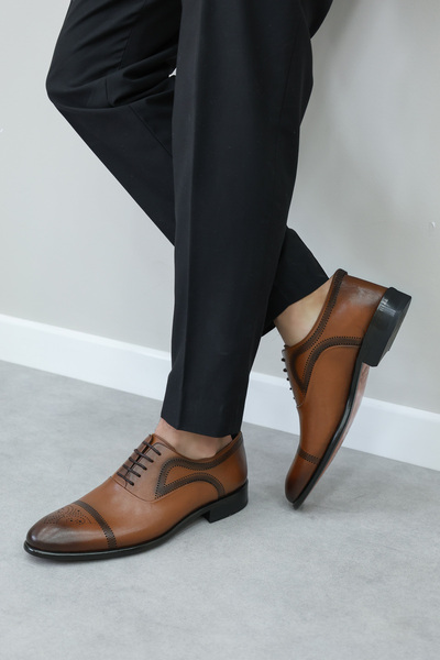 FAST STEP Genuine Leather Leather Men's Classic Shoes 893Ma4403