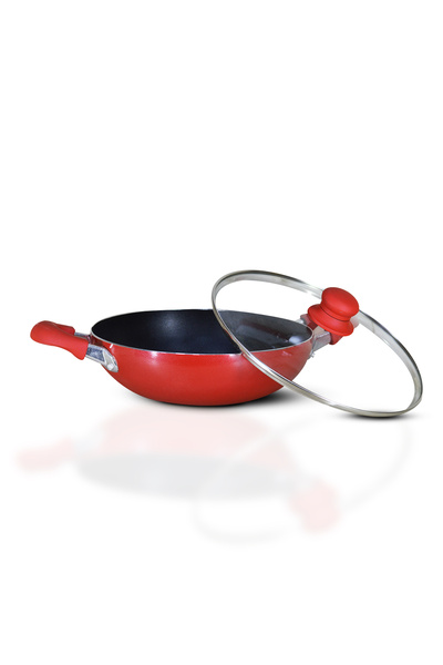 Sweet Home Kitchen Aluminum Non Stick Wok Pan Induction Kitchen Cooking Pot 2...