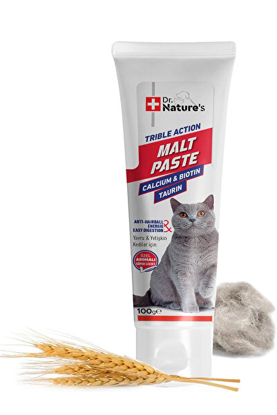 Dr. Nature's Kedi Maltı 100 g – Tüy Yumağı Önleyici ve Sindirim Destekleyici ...
