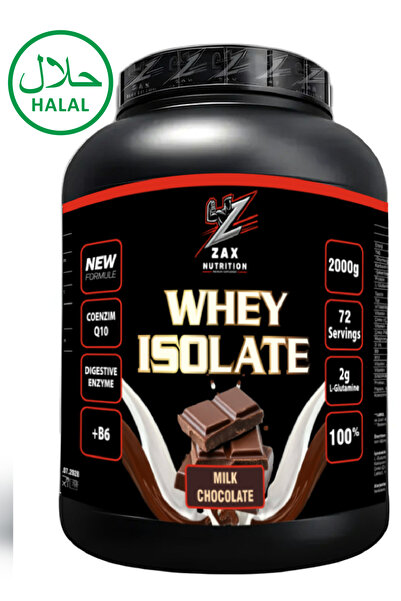 zax nutrition WHEY ISOLATE-MİLK CHOCOLATE 2000 GR