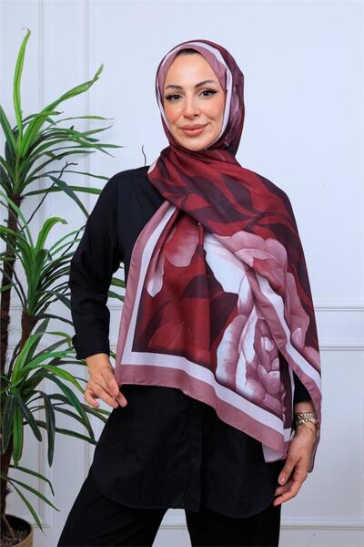 49eyşanipek شال رقمي ناعم بتصميم ألوان مائية حديثة بنقشة زهور