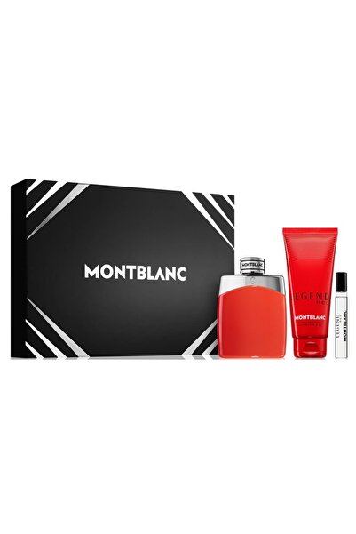 Mont Blanc Set cadou Montblanc, Legend Red, Apa de parfum pentru barbati, 100...