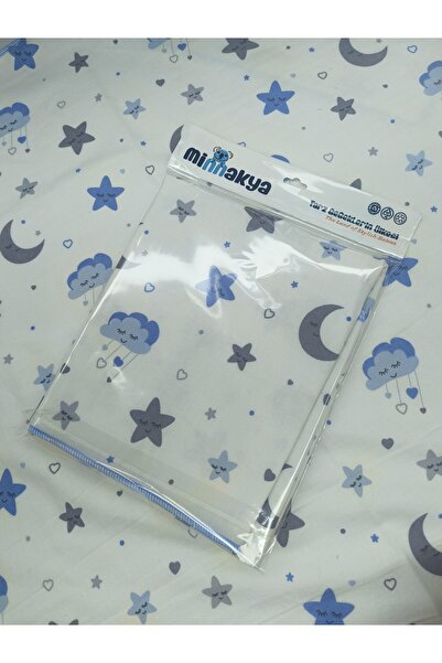 minnakya yeni doğan bebek battaniyesi 80*90 tek katlı çok amaçlı pazen battan...