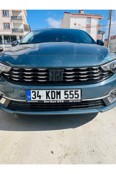 İŞCAN MOTOR Egea Sedan 2021 Sonrası Panjur Sticker Etiket Krom Egea Sticker