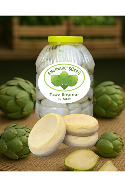 yöresel Taze Çanak Enginar - 10 Adet (BÜYÜK BOY)