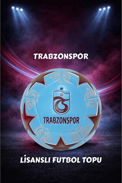 Trabzonspor LİSANSLI PREMİUM ORJİNAL FUTBOL TOPU YENİ SEZON 430 GR 5 NO FUTBO...