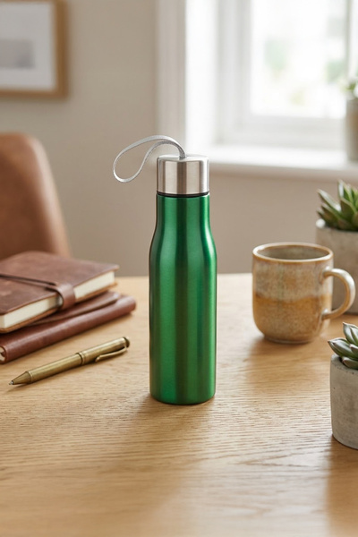 Vadi Stainless Steel Water Bottle Silver 600 ml