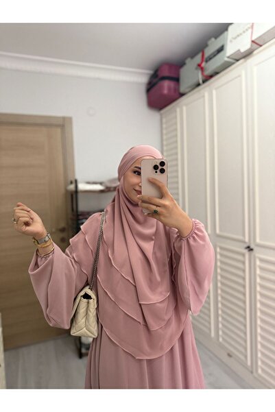 Hijab Μετάξι σετ ενδυμάτων προσκυνήματος για το Χαζέθ Ούμρε