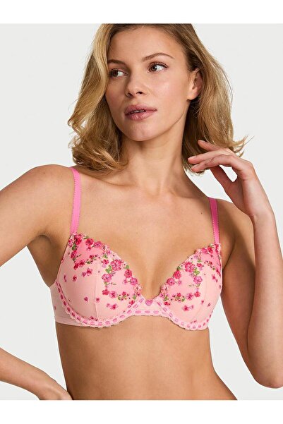 Victoria's Secret حمالة صدر مطرزة بتصميم بوش أب