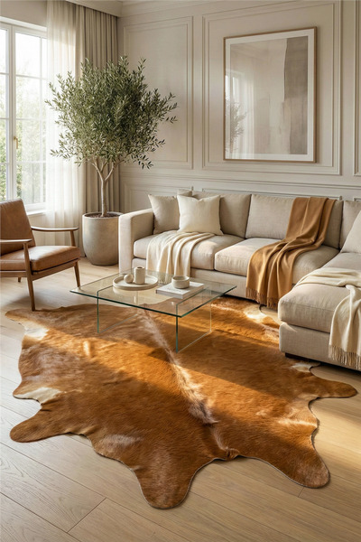 Çağ Halı Taba Savanna Montana Dana Derisi Post Halı