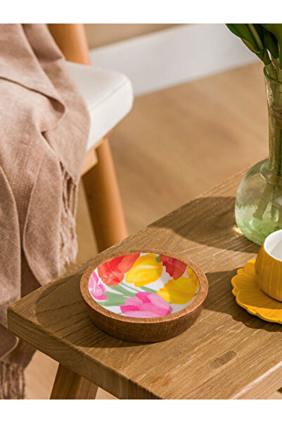 LC Waikiki RMZ GİYİM FARKIYA Ba مطبوع وعاء خشبي