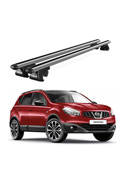 Nissan Qashqai J10 (2007-2013) Uyumlu Gri Ara Atkı Port Bagaj Tavan Barı