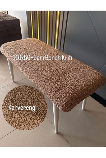 SENNORA Bohem Bench Puf Kılıfı -Esnek Lastikli Yıkanabilibir Puf Örtü 110 X 5...