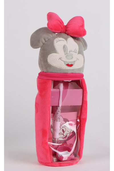 Minnie Mouse Pencil case plus 1 compartment with accessories, Red