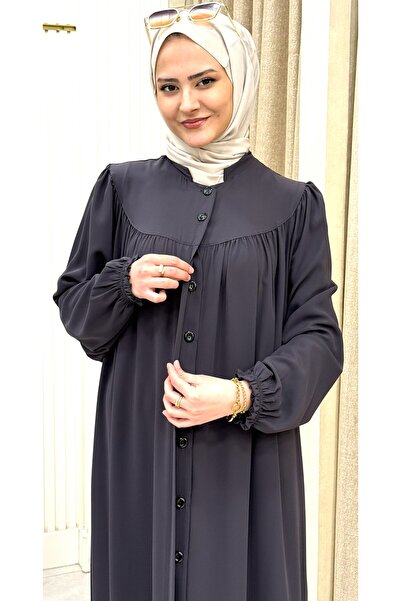 ESRANUR Кнопкована роба EXTRA БОЛЬШАЯ СКРОЙКА, ПОДХОДЯЩАЯ ДЛЯ ПОКРЫВАЮЩЕЙ ОДЕ...