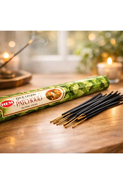 Hem patchouli kokulu çubuk tütsü