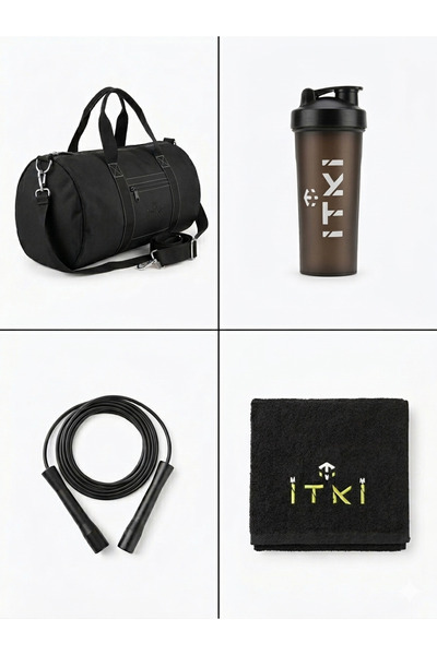 İTKİ Spora Başlangıç Seti (Çanta/Havlu/Shaker/Atlama İpi)