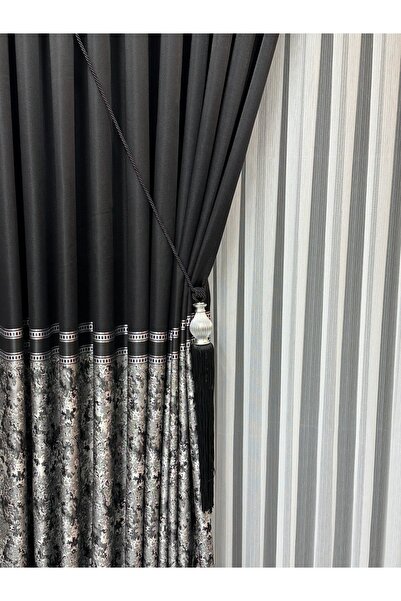 Emsal Modern pano fon perde Takım Sağ Sol