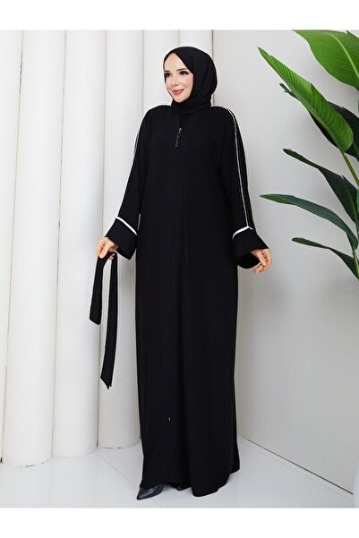 ŞEHRAZAT TESETTÜR ŞEHRAZAT KOLU BİYELİ ABAYA