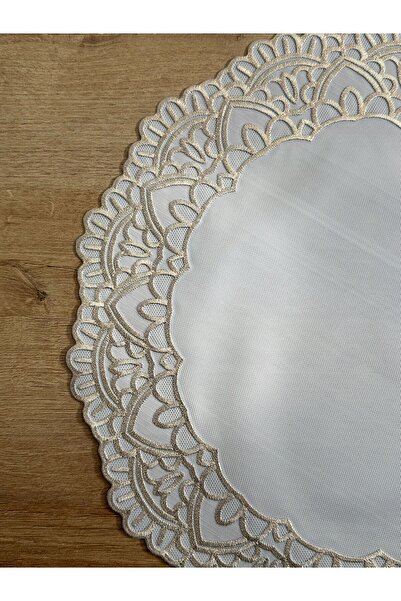 DsHome Dekoratif Leke Tutmaz 6’lı Supla Amerikan Servis Sunum Seti 38cm