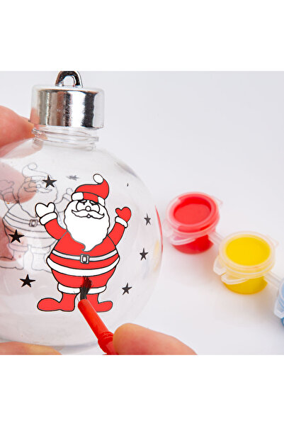 FAMİLY Ornament pentru brad de Crăciun - poate fi pictat - sferă + vopsea și ...