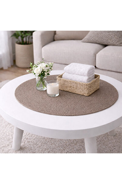 ÖRGÜM Bohemian Style Coffee Table Cover 50X50 cm