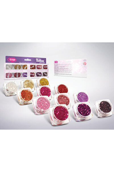 TyToo Set sclipici - selectie de culori calde