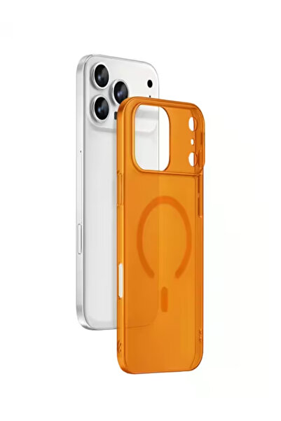 YILMAZBALKANAS حافظة آيفون 17 برو ماكس شفافة من نوع M-safe