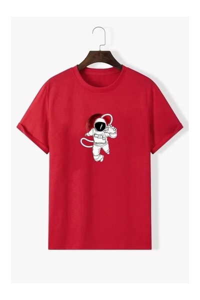 LOTS MODA Tricou unisex cu design imprimat Nasa