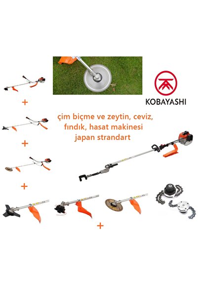 KOBAYASHI JAPON Yan Tırpan – Zeytin Silkme ve Çok Amaçlı Hasat Makinesi 63CC