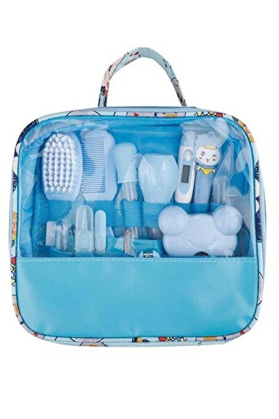 Fun Moment مجموعة العناية الصحية للأطفال مكونة من 14 قطعة - وردي