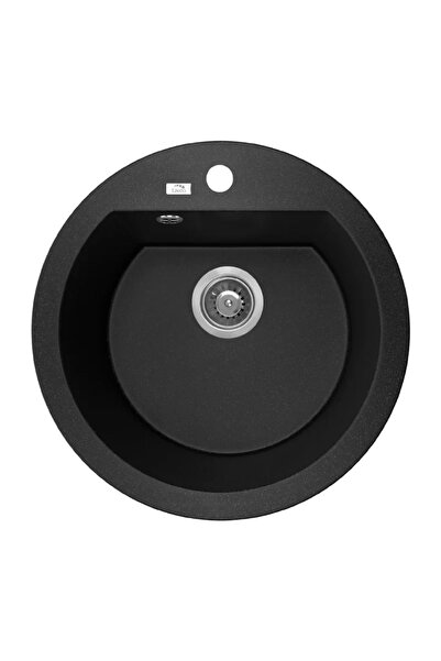 OEM Νιπτήρας κουζίνας Dafne από σύνθετο υλικό, D 51 cm, βάθος λεκάνης 19 cm, ...