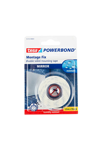 OEM Banda dublu adeziva Tesa, pentru montaj oglinzi, 19 mm x 1.5 metri, trans...