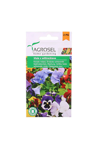 OEM Σπόροι ανοιξιάτικων λουλουδιών, πανσέδες, ανάμεικτων χρωμάτων, Agrosel, 0...