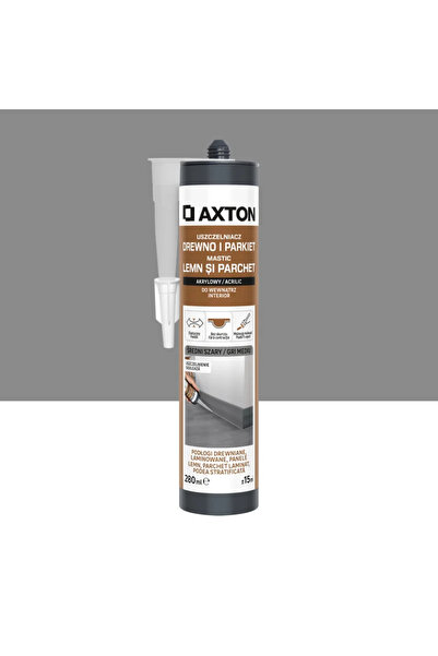 Axton Mastic Axton, pentru lemn si parchet, gri, 280 ml