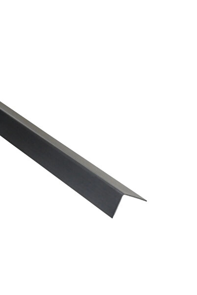 STANDERS Γωνία PVC, 30 X 20 X 1 mm, L = 1 μέτρο, ματ μαύρο