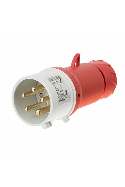 OEM Schneider Pratika industrial mobile socket, IP44, 5P, 32A, 380V, surface ...