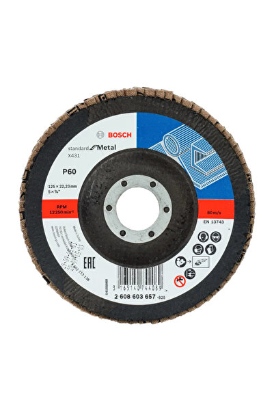 OEM Disc polizare Bosch, pentru otel/metal, Ø 125 mm, G60