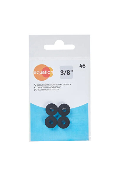 EQUATION Garnituri etansare Equation, plata, cauciuc, 3/8" (set 4 buc)