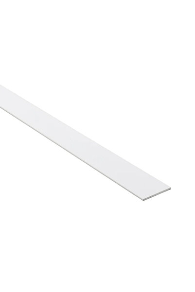 STANDERS Λωρίδα αλουμινίου, 30 x 2 mm, L = 1 μέτρο, σατινέ λευκό