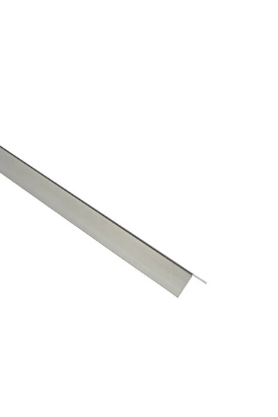 STANDERS Γωνία από ανοδιωμένο βουρτσισμένο αλουμίνιο, 15 X 15 X 1 mm, L = 1 μ...