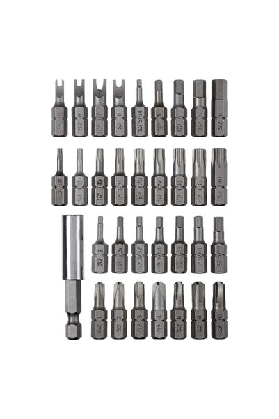 Dexter Dexter bits, with holder, steel, 25 mm (set of 32 pieces)