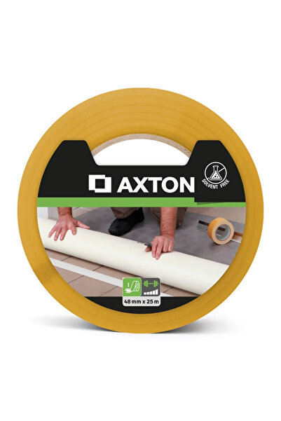 Axton Banda dublu adeziva Axton, 48 mm x 25 metri, bej