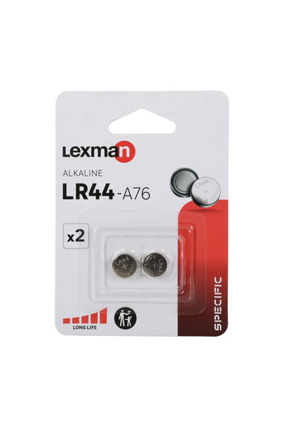 Lexman Baterii alcaline LR44 1.5V (set 2 buc)